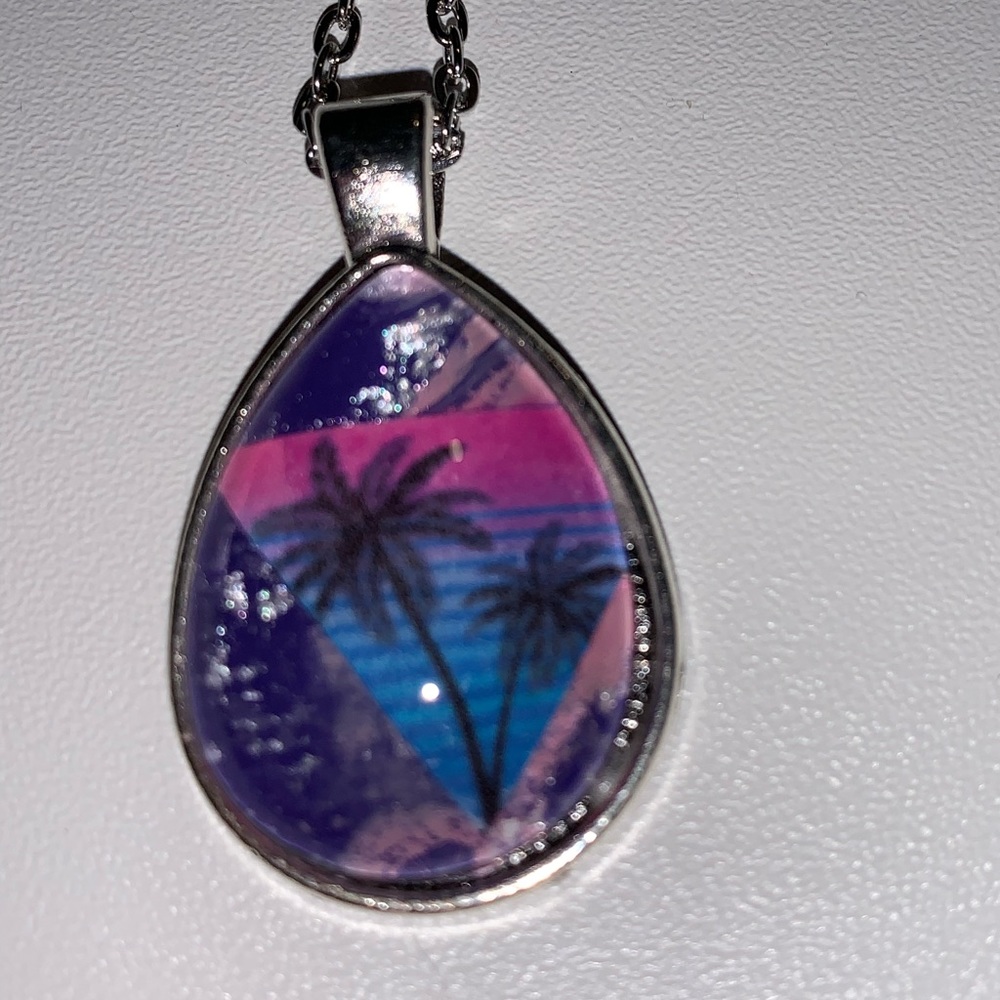Big Palm Tree - ladies Pendant